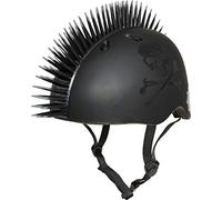 Krash Jolly Roger Mohawk Helmet, Youth 8+ Years, Black, 12.6 x 7.9 x 8.7 inches, 8032853