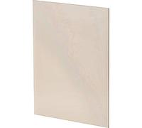KRATKI Fireplace Glass Fireplace pane Glass Stove Fireplace 310 x 270 mm