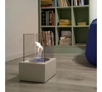 Kratki freestanding fireplace TANGO1 white