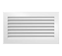 KRATKI Fresh Ventilation Grille 17 cm x 30 cm White
