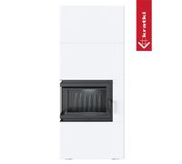 Kratki Simple BOX 8kW Wood Burner Modular Stove Ø200 UKCA Self Closing Door