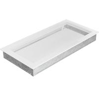 Kratki Ventilation Grille 22x37 White