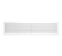 KRATKI Ventilation Grille Fireplace Grille Fresh 17cm x 70cm White
