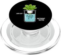 Kratky Method Hydroponics Diagram - Simple Passive Gardening PopSockets PopGrip for MagSafe