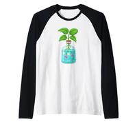 Kratky Method Hydroponics Diagram - Simple Passive Gardening Raglan Baseball Tee