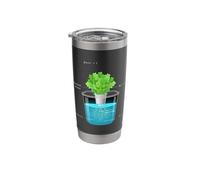 Kratky Method Hydroponics Diagram - Simple Passive Gardening Stainless Steel Insulated Tumbler