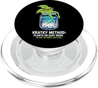 Kratky Method Hydroponics Educational Tee - Plant Roots PopSockets PopGrip for MagSafe
