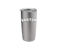 Kratom Tea Lovers Show The World Support Botanical Teas Stainless Steel Insulated Tumbler