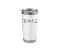 Kratom Tea Lovers Show The World Support Stainless Steel Insulated Tumbler