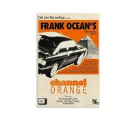 KrAtoz Terp Frank Poster Ocean Vintage Poster Channel Orange Wall Art Poster Gift For Friend Bed Room Living Room Decor Modern Aesthetic Unframe 12x18inch(30x45cm)…