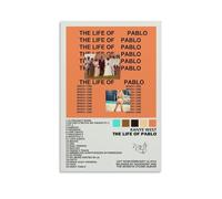 Kratoz The Life Of Pablo Wall Art - The Album Cover Poster For Walls, Bed Room or Living Room - Unframe, 12x18 Inch