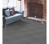 Kraus Carpet Floor Tile - Grey - 20 Tiles In A Box - Each Tile 50Cm X 50Cm - Total 5M² Coverage