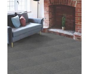 Kraus Carpet Floor Tile - Grey - 20 Tiles In A Box - Each Tile 50Cm X 50Cm - Total 5M² Coverage