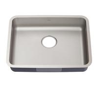 KRAUS Dex 25-inch Undermount 16 Gauge Stainless Steel Single Bowl ADA Kitchen Sink, KA1AS25B