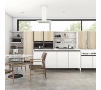 KRAUS Gillow Stone SPC Luxury Vinyl Tile Flooring LVT - Sample Size in Grey KRAUS Grey