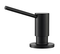 KRAUS Kitchen Soap or Lotion Dispenser with 17 oz. Large Capacity Bottle and Brass Pump in Matte Black
