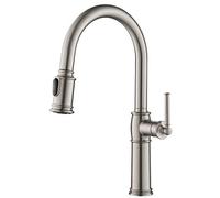 Kraus KPF-1682SFS Sellette Single Handle Pull-Down Kitchen Faucet, Spot Free Stainless Steel
