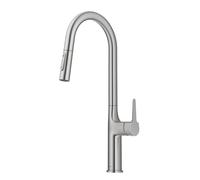 Kraus KPF-3101SFS Oletto Modern Pull-Down Single Handle Kitchen Faucet, Spot Free Stainless Steel