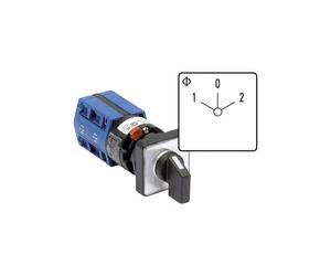 Kraus & Naimer CG4.A210.FS2 Isolator Switch 10A 2x60° Grey/Black 1pc