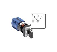 Kraus & Naimer CG4.A261.FS2 Uniselector 10A 3x60° Grey/Black 1pc