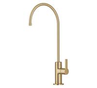 KRAUS Oletto Single Handle Drinking Water Filter Faucet for Water Filtration System in Brushed Brass, FF-103BB