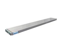 KRAUSE Work Platform, Length 1.75 m - 2.98 m, Aluminium, Aluminium Silver | Aluminium telescopic plank, length 1.75 m - 2.98 m