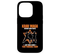 Krav Maga Because Some People Just Need A Hand Case for iPhone 14 Pro