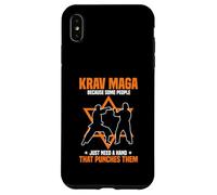 Krav Maga Because Some People Just Need A Hand Case for iPhone XS Max