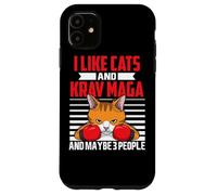 Krav Maga Cats Israeli Combat Martial Arts Fighter Funny Case for iPhone 11