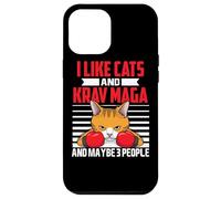 Krav Maga Cats Israeli Combat Martial Arts Fighter Funny Case for iPhone 12 Pro Max