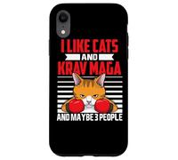 Krav Maga Cats Israeli Combat Martial Arts Fighter Funny Case for iPhone XR