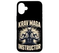 Krav Maga Instructor Martial Arts Self Defense Case for iPhone 16 Plus
