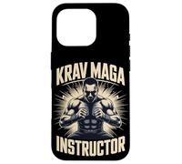 Krav Maga Instructor Martial Arts Self Defense Case for iPhone 16 Pro