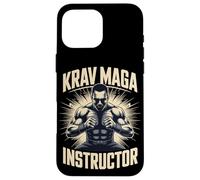 Krav Maga Instructor Martial Arts Self Defense Case for iPhone 16 Pro Max