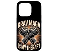 Krav Maga Is My Therapy Self Defense Training Case for iPhone 15 Pro