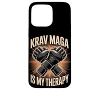 Krav Maga Is My Therapy Self Defense Training Case for iPhone 15 Pro Max