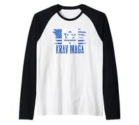 Krav Maga Israel contacts military Jewish Mossad Raglan Baseball Tee