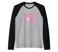 Krav MAGA Kick It Like a Girl Self-Defence with Style Raglan Baseball Tee