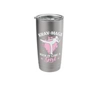 Krav MAGA Kick It Like a Girl Training Stainless Steel Insulated Tumbler