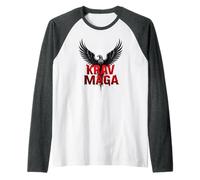 Krav Maga Raglan Baseball Tee