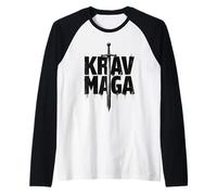 Krav Maga Raglan Baseball Tee