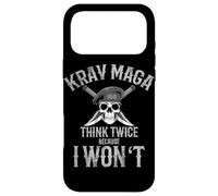 Krav Maga Skull MMA and Tactical Combat Self Defense Case for iPhone 17 Pro Max