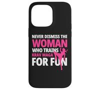 Krav Maga Woman Self Defense MMA from Israel Case for iPhone 14 Pro Max