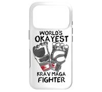 Krav Maga Worlds Okayest Krav Maga Fighter Instructor Case for iPhone 17 Pro