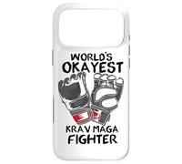 Krav Maga Worlds Okayest Krav Maga Fighter Instructor Case for iPhone 17 Pro Max