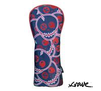 Krave Voodoo Stacked Fairway Navy/Red in Navy Krave Navy