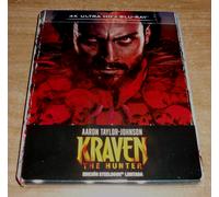 Kraven The Hunter 4K UHD + Blu-Ray New Steelbook A-B-C
