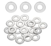 Kravonix 304 Stainless Steel M8 Flat Washers, 8.5mm ID 18mm OD 1.2mm Thick Metal Washers, 20Pcs