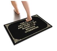 KRAZMURONGD Doormat Outdoor Entrance Small The Wise Never Marry,and When They The Become Otherwise Doormat Spring Rug Outdoor Fall Outdoor Rug For Front Door(50X80CM)