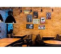 KRAZMURONGD Garage Signs For Men Vintage Bad Decisions Make Good Stories Tin Sign Funny Patio Signs Tin Metal Bar Signs